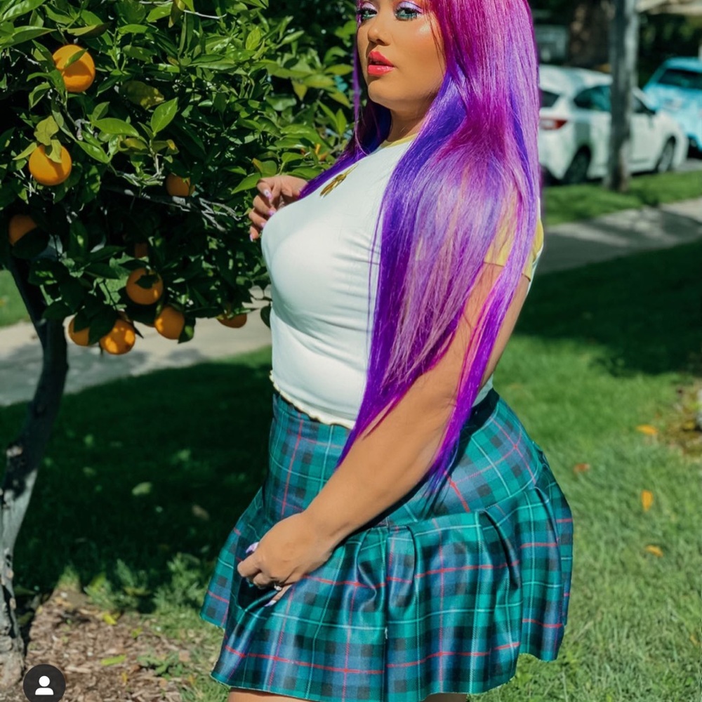 Plaid skirt